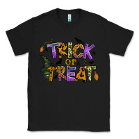 Black trick or treat Classic Tee - BundleAndBundleShop