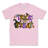 Bubblegum Pink trick or treat Classic Tee - BundleAndBundleShop