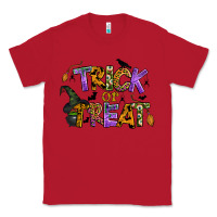 Red trick or treat Classic Tee - BundleAndBundleShop