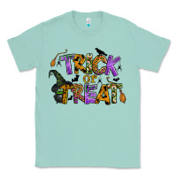 Seafoam trick or treat Classic Tee - BundleAndBundleShop