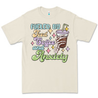 Bone fueled by iced coffee and anxiety Premium Tee - MaliasSmallBusiness