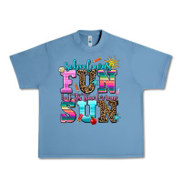 Pebble Blue school was  fun but its time for some  sun Urban Heavy Tee - AdoDesignShop