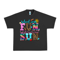 Pigment Black school was  fun but its time for some  sun Urban Heavy Tee - AdoDesignShop