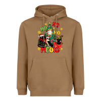 Toasted Coconut ho ho ho meow Heavyweight Hoodie - MaliasSmallBusiness