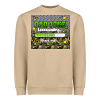 Mushroom dad joke loading please wait Heavyweight Sweatshirt - HRA Design Shop