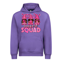 Tulip breast cancer afro gnomies support squad Urban Hoodie - texasbilliewilder