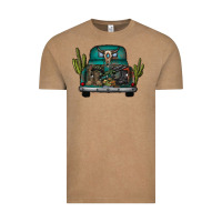 Vintage Coffee soldier truck Vintage Tee - CowhideDigitalArt