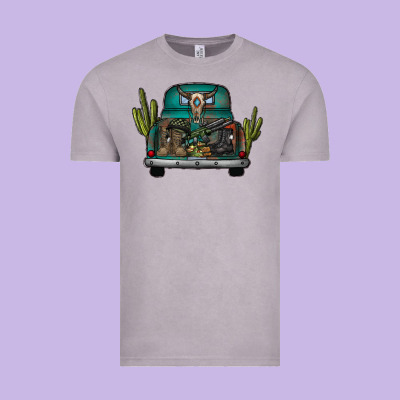 Soldier Truck Vintage Tee Designed By Cowhidedigitalart