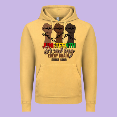 Breaking Every Chain Since 1865 Vintage Hoodie Designed By Hra Design Shop