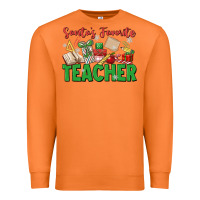 Carrot santa's favorite teacher Premium Sweatshirt - MaliasSmallBusiness