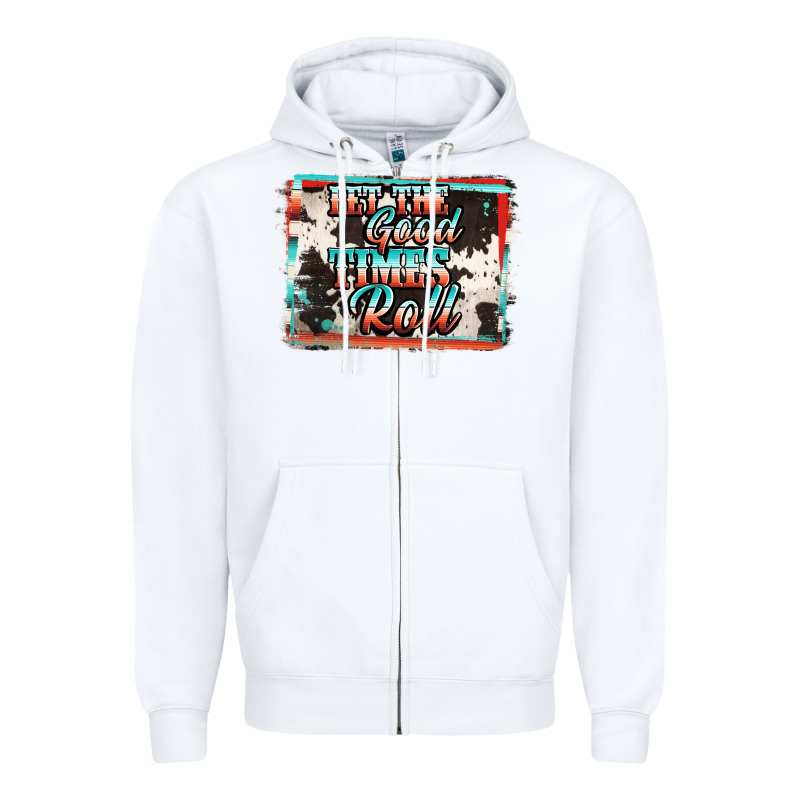 Let The Good Times Roll Zipper Hoodie by Jasminsmagicworld | Teevron