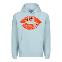 Blue Mist basketball lips Premium Hoodie - AdoDesignShop