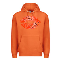 Carrot basketball lips Premium Hoodie - AdoDesignShop