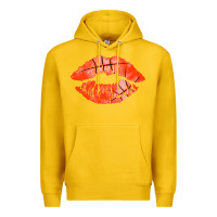 Lemon basketball lips Premium Hoodie - AdoDesignShop