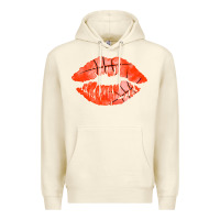Sandshell basketball lips Premium Hoodie - AdoDesignShop