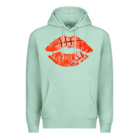 Seafoam basketball lips Premium Hoodie - AdoDesignShop