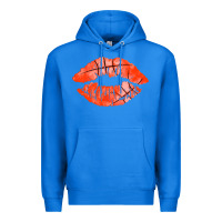 True Royal basketball lips Premium Hoodie - AdoDesignShop