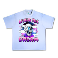 Grape Ice living the dream Urban Heavy Tee - JahusDesignShop