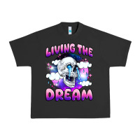 Pigment Black living the dream Urban Heavy Tee - JahusDesignShop
