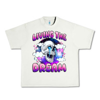 Pistachio living the dream Urban Heavy Tee - JahusDesignShop