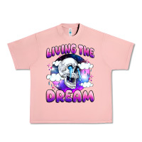 Salmon living the dream Urban Heavy Tee - JahusDesignShop