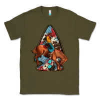 Army Green arrowhead rodeo Classic Tee - JahusDesignShop