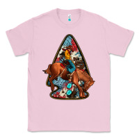 Bubblegum Pink arrowhead rodeo Classic Tee - JahusDesignShop