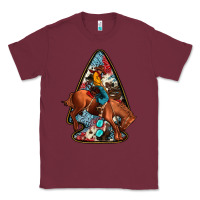 Burgundy arrowhead rodeo Classic Tee - JahusDesignShop