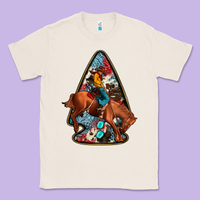 Arrowhead Rodeo Classic Tee Designed By Jahusdesignshop