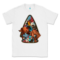 White arrowhead rodeo Classic Tee - JahusDesignShop