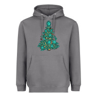 Storm christmas tree with gemstones Heavyweight Hoodie - MaliasSmallBusiness