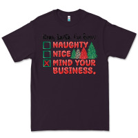 Plum dear santa ive been Premium Tee - MaliasSmallBusiness