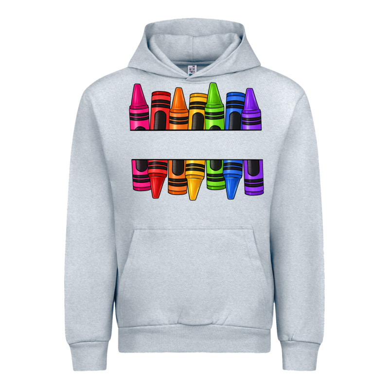 Custom Name Crayons Urban Hoodie by texasbilliewilder | Teevron