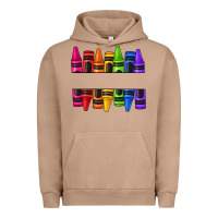 Pigment Burro custom name crayons Urban Hoodie - texasbilliewilder