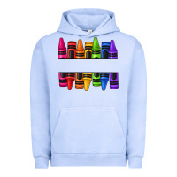 Pigment Grape Ice custom name crayons Urban Hoodie - texasbilliewilder