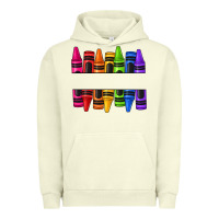 Pigment Pistachio custom name crayons Urban Hoodie - texasbilliewilder