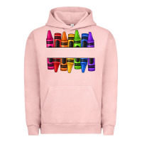 Pigment Salmon custom name crayons Urban Hoodie - texasbilliewilder