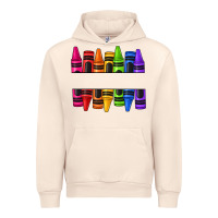 Sandshell custom name crayons Urban Hoodie - texasbilliewilder