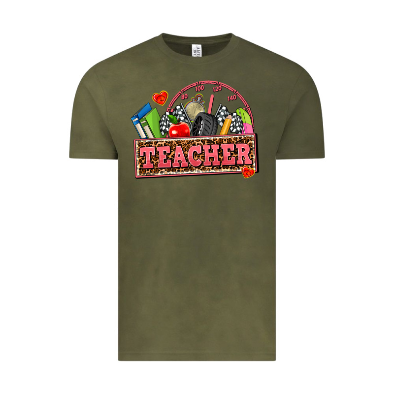 Race Teacher Vintage Tee by AdoDesignShop | Teevron