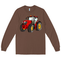 Chestnut western farm tractor red Long Sleeve Tee - Artiststas