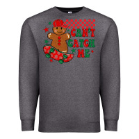 Charcoal Heather can t catch me Premium Sweatshirt - MaliasSmallBusiness