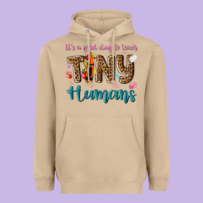 Its A Good Day To Teach Tiny Humans Heavyweight Hoodie Designed By Nancycooperartshop