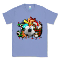 Colony Blue joy with soccer element and Christmas Classic Tee - AdoDesignShop