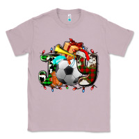 Lilac joy with soccer element and Christmas Classic Tee - AdoDesignShop