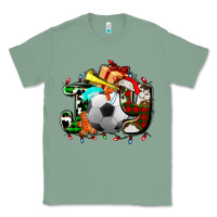 Sage joy with soccer element and Christmas Classic Tee - AdoDesignShop
