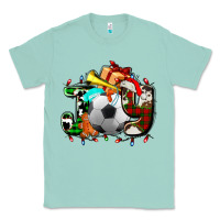 Seafoam joy with soccer element and Christmas Classic Tee - AdoDesignShop