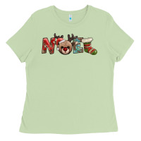 Matcha noel with sock and reindeer Ladies Tee - AdoDesignShop