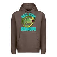 Coffee reel cool grandpa Premium Hoodie - Jasminsmagicworld