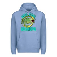 Colony Blue reel cool grandpa Premium Hoodie - Jasminsmagicworld