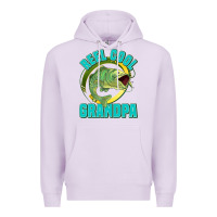 Lilac reel cool grandpa Premium Hoodie - Jasminsmagicworld